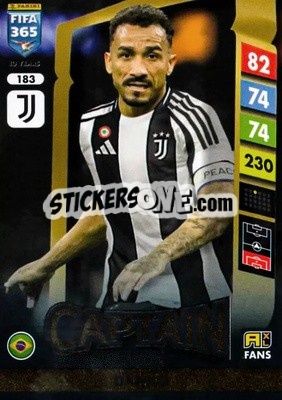 Figurina Danilo - FIFA 365: 2024-2025. Adrenalyn XL
 n. 183 - Panini
