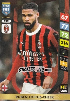 Cromo Ruben Loftus-Cheek - FIFA 365: 2024-2025. Adrenalyn XL
 n. 199 - Panini