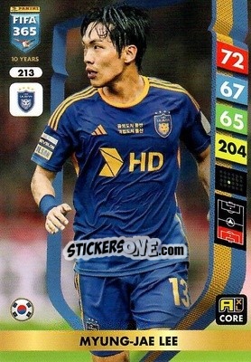 Cromo Lee Myung-jae - FIFA 365: 2024-2025. Adrenalyn XL
 n. 213 - Panini