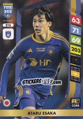 Cromo Ataru Esaka - FIFA 365: 2024-2025. Adrenalyn XL
 n. 215 - Panini