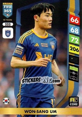 Cromo Um Won-sang - FIFA 365: 2024-2025. Adrenalyn XL
 n. 222 - Panini