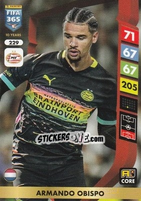 Sticker Armando Obispo - FIFA 365: 2024-2025. Adrenalyn XL
 n. 229 - Panini