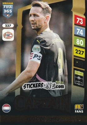 Figurina Luuk de Jong - FIFA 365: 2024-2025. Adrenalyn XL
 n. 237 - Panini