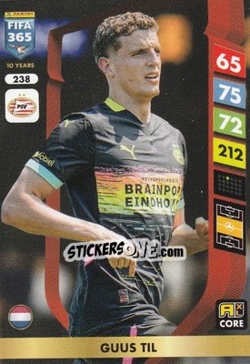 Sticker Guus Til - FIFA 365: 2024-2025. Adrenalyn XL
 n. 238 - Panini