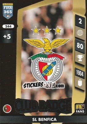Figurina Club Badge - FIFA 365: 2024-2025. Adrenalyn XL
 n. 244 - Panini