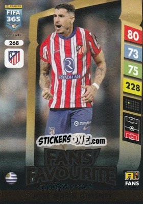 Cromo José Maria Giménez - FIFA 365: 2024-2025. Adrenalyn XL
 n. 268 - Panini