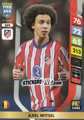 Figurina Axel Witsel - FIFA 365: 2024-2025. Adrenalyn XL
 n. 269 - Panini