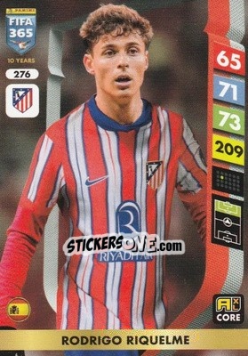 Sticker Rodrigo Riquelme - FIFA 365: 2024-2025. Adrenalyn XL
 n. 276 - Panini