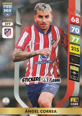 Sticker Ángel Correa - FIFA 365: 2024-2025. Adrenalyn XL
 n. 277 - Panini