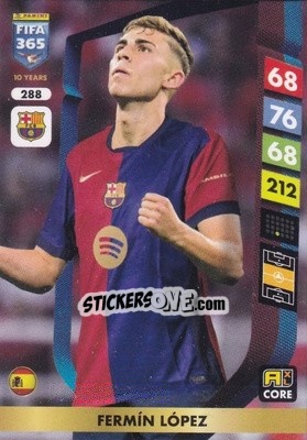 Sticker Fermín López - FIFA 365: 2024-2025. Adrenalyn XL
 n. 288 - Panini