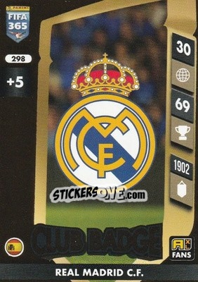 Figurina Club Badge - FIFA 365: 2024-2025. Adrenalyn XL
 n. 298 - Panini