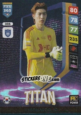 Cromo Jo Hyeon-woo - FIFA 365: 2024-2025. Adrenalyn XL
 n. 325 - Panini