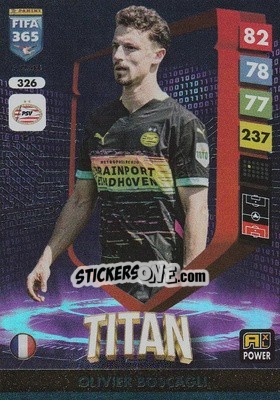 Figurina Olivier Boscagli - FIFA 365: 2024-2025. Adrenalyn XL
 n. 326 - Panini