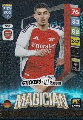 Figurina Kai Havertz - FIFA 365: 2024-2025. Adrenalyn XL
 n. 332 - Panini