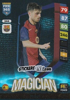 Sticker Pedri - FIFA 365: 2024-2025. Adrenalyn XL
 n. 344 - Panini