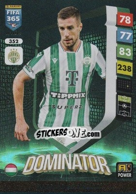 Sticker Barnabás Varga - FIFA 365: 2024-2025. Adrenalyn XL
 n. 352 - Panini