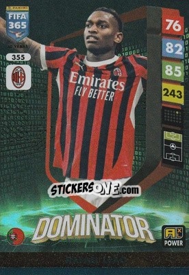 Cromo Rafael Leão - FIFA 365: 2024-2025. Adrenalyn XL
 n. 355 - Panini