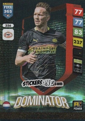 Figurina Luuk de Jong - FIFA 365: 2024-2025. Adrenalyn XL
 n. 356 - Panini