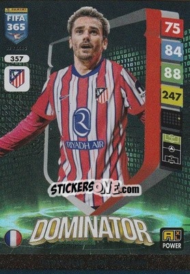 Sticker Antoine Griezmann - FIFA 365: 2024-2025. Adrenalyn XL
 n. 357 - Panini