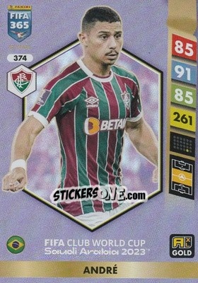 Figurina André - FIFA 365: 2024-2025. Adrenalyn XL
 n. 374 - Panini