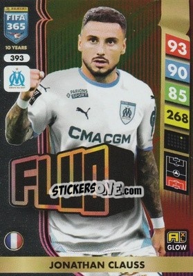 Figurina Jonathan Clauss - FIFA 365: 2024-2025. Adrenalyn XL
 n. 393 - Panini