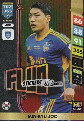 Cromo Joo Min-kyu - FIFA 365: 2024-2025. Adrenalyn XL
 n. 400 - Panini