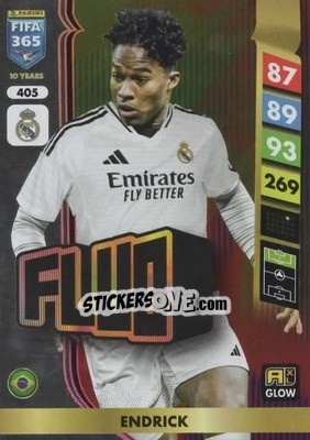 Figurina Endrick - FIFA 365: 2024-2025. Adrenalyn XL
 n. 405 - Panini