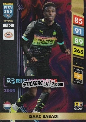 Figurina Isaac Babadi - FIFA 365: 2024-2025. Adrenalyn XL
 n. 410 - Panini