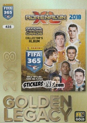 Figurina Panini FIFA 365 2018 - FIFA 365: 2024-2025. Adrenalyn XL
 n. 435 - Panini