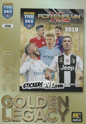 Figurina Panini FIFA 365 2019 - FIFA 365: 2024-2025. Adrenalyn XL
 n. 436 - Panini