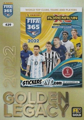 Figurina Panini FIFA 365 2022 - FIFA 365: 2024-2025. Adrenalyn XL
 n. 439 - Panini