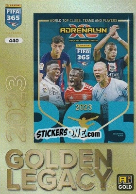 Figurina Panini FIFA 365 2023 - FIFA 365: 2024-2025. Adrenalyn XL
 n. 440 - Panini