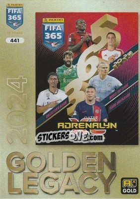 Figurina Panini Fifa 365 2024 - FIFA 365: 2024-2025. Adrenalyn XL
 n. 441 - Panini