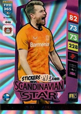 Sticker Lukáš Hrádecký - FIFA 365: 2024-2025. Adrenalyn XL
 n. 446 - Panini