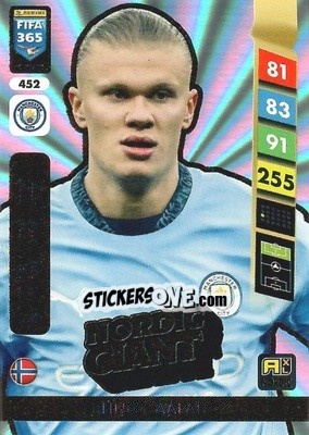 Cromo Erling Haaland - FIFA 365: 2024-2025. Adrenalyn XL
 n. 452 - Panini