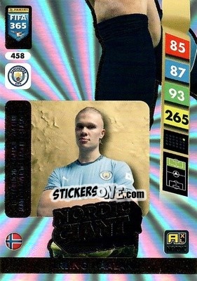 Cromo Erling Haaland - FIFA 365: 2024-2025. Adrenalyn XL
 n. 458 - Panini