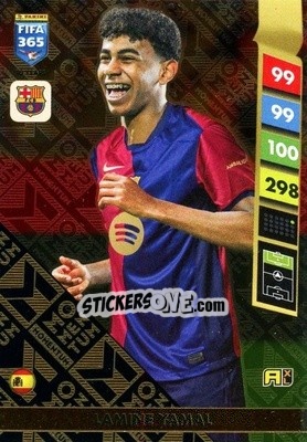 Figurina Lamine Yamal - FIFA 365: 2024-2025. Adrenalyn XL
 n. M4 - Panini
