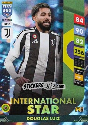 Cromo Douglas Luiz - FIFA 365: 2024-2025. Adrenalyn XL
 n. INT13 - Panini