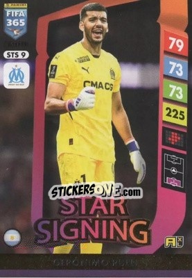 Cromo Gerónimo Rulli - FIFA 365: 2024-2025. Adrenalyn XL
 n. STS9 - Panini