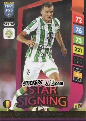 Cromo Philippe Rommens - FIFA 365: 2024-2025. Adrenalyn XL
 n. STS20 - Panini