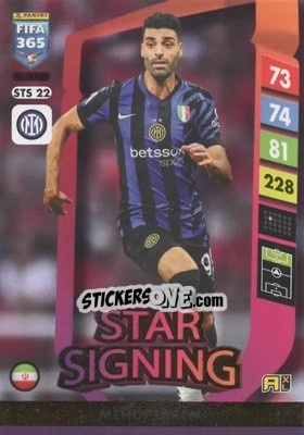 Cromo Mehdi Taremi - FIFA 365: 2024-2025. Adrenalyn XL
 n. STS22 - Panini