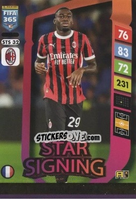 Figurina Youssouf Fofaba - FIFA 365: 2024-2025. Adrenalyn XL
 n. STS32 - Panini