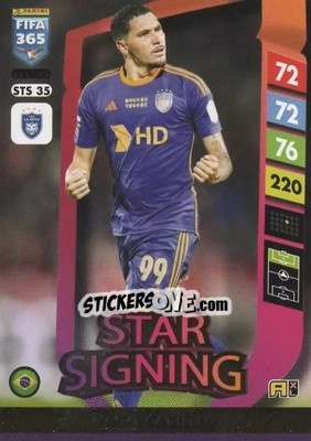 Cromo Yago Cariello - FIFA 365: 2024-2025. Adrenalyn XL
 n. STS35 - Panini