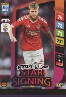 Sticker Jan-Niklas Beste - FIFA 365: 2024-2025. Adrenalyn XL
 n. STS37 - Panini