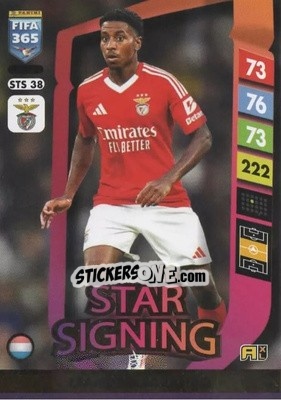 Cromo Leandro Barreiro - FIFA 365: 2024-2025. Adrenalyn XL
 n. STS38 - Panini