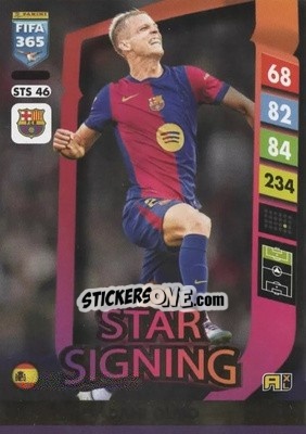 Cromo Dani Olmo - FIFA 365: 2024-2025. Adrenalyn XL
 n. STS46 - Panini