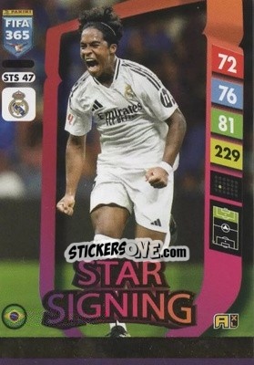 Figurina Endrick - FIFA 365: 2024-2025. Adrenalyn XL
 n. STS47 - Panini