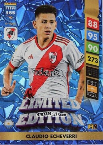 Sticker Claudio Echeverri - FIFA 365: 2024-2025. Adrenalyn XL
 n. LE2 - Panini