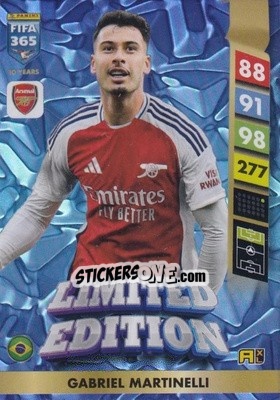 Sticker Gabriel Martinelli - FIFA 365: 2024-2025. Adrenalyn XL
 n. LE5 - Panini