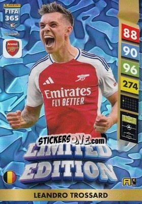 Sticker Leandro Trossard - FIFA 365: 2024-2025. Adrenalyn XL
 n. LE7 - Panini